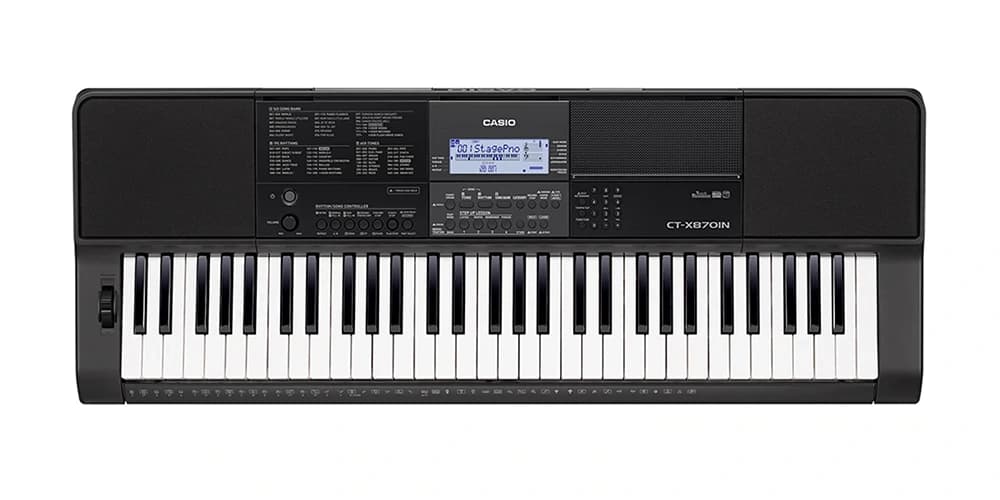 casio ctx870in indian keyboard topview