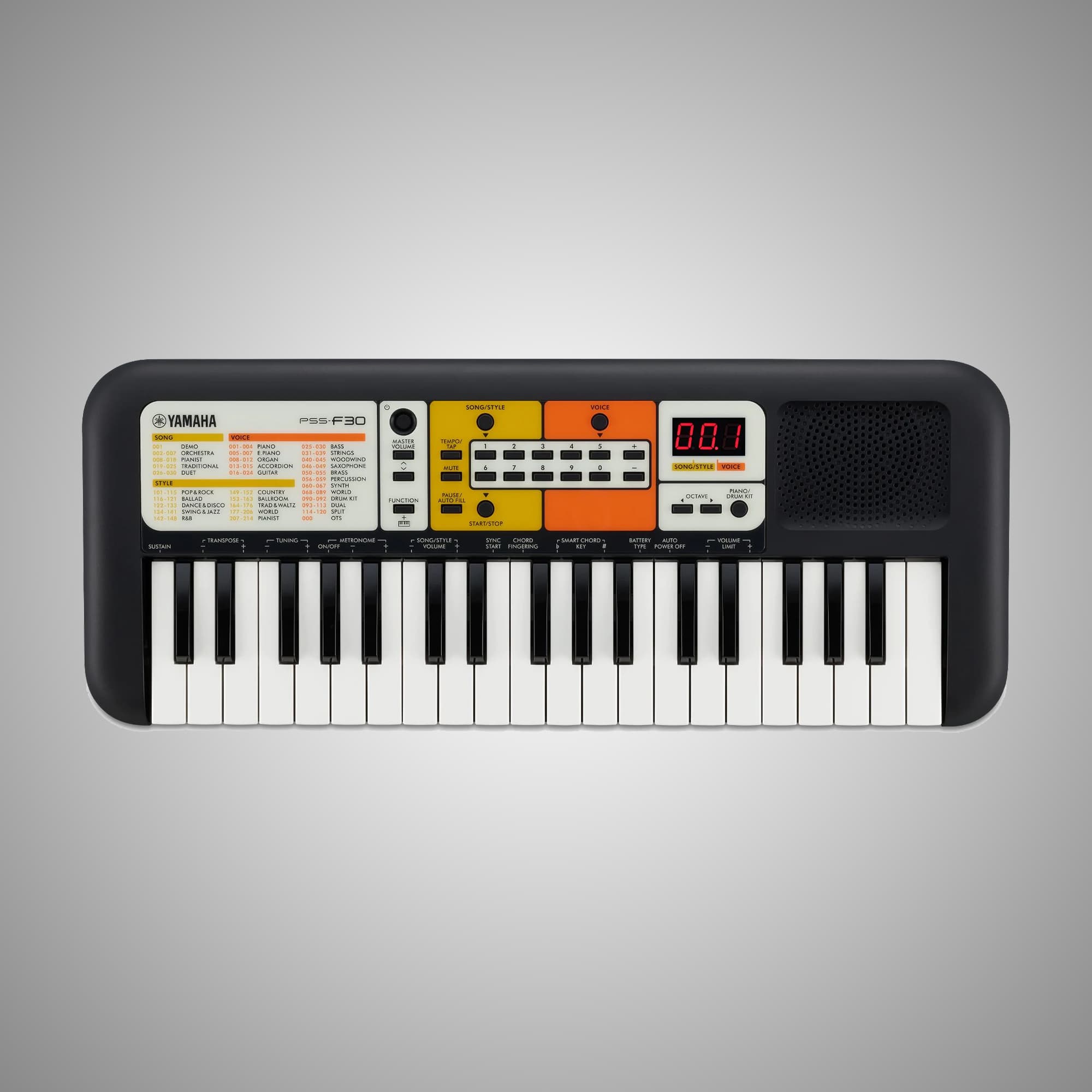 yamaha pss f30 37 key keyboard