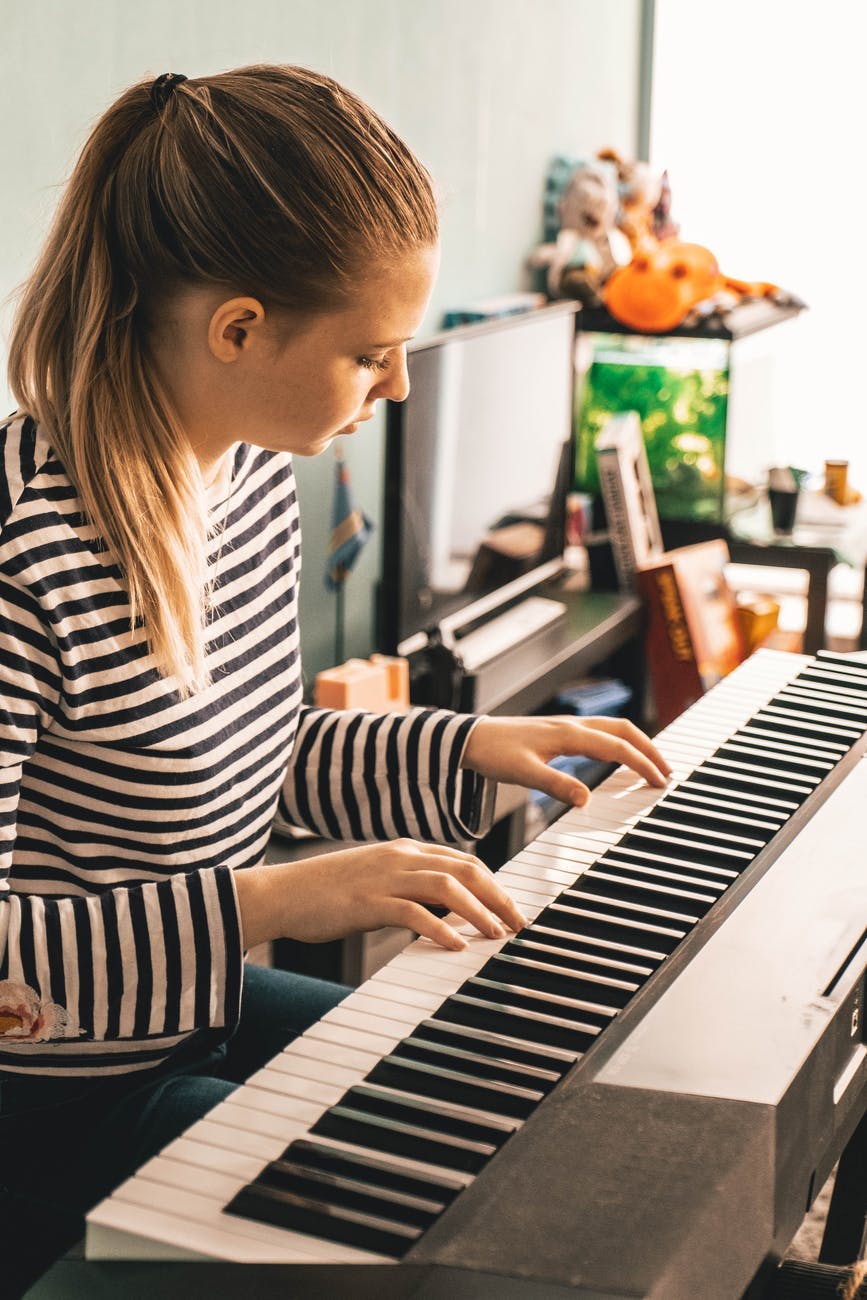 beginners music keyboard piano