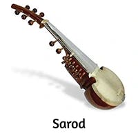 sarod musical instrument tone