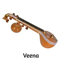 veena musical instrument tone