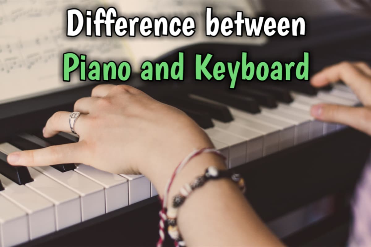 difference between piano and keyboard